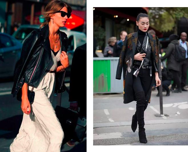 皮衣怎样穿才时髦呢,秋冬皮衣时髦穿搭