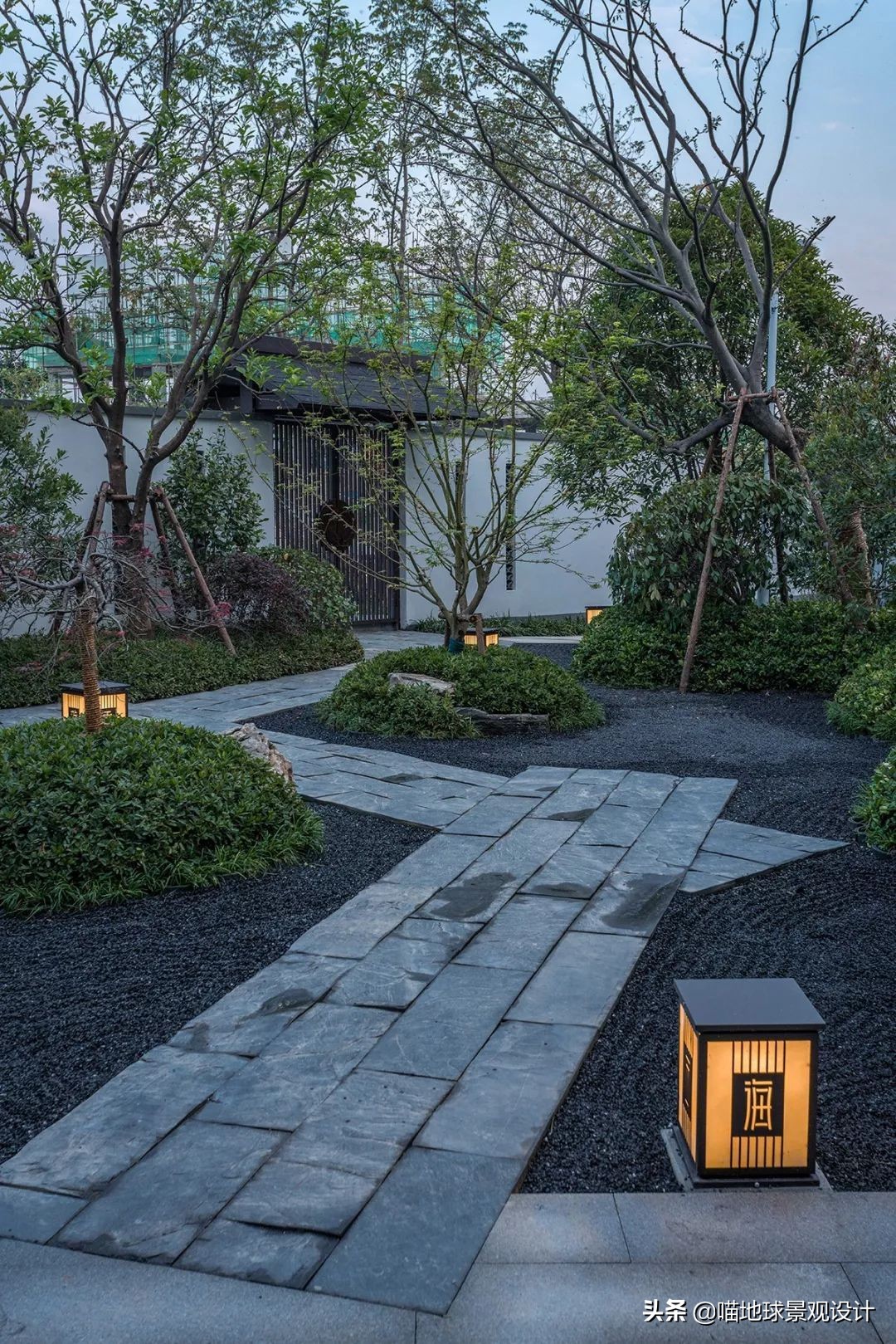 别墅庭院地面铺装施工顺序,别墅庭院地面铺装设计