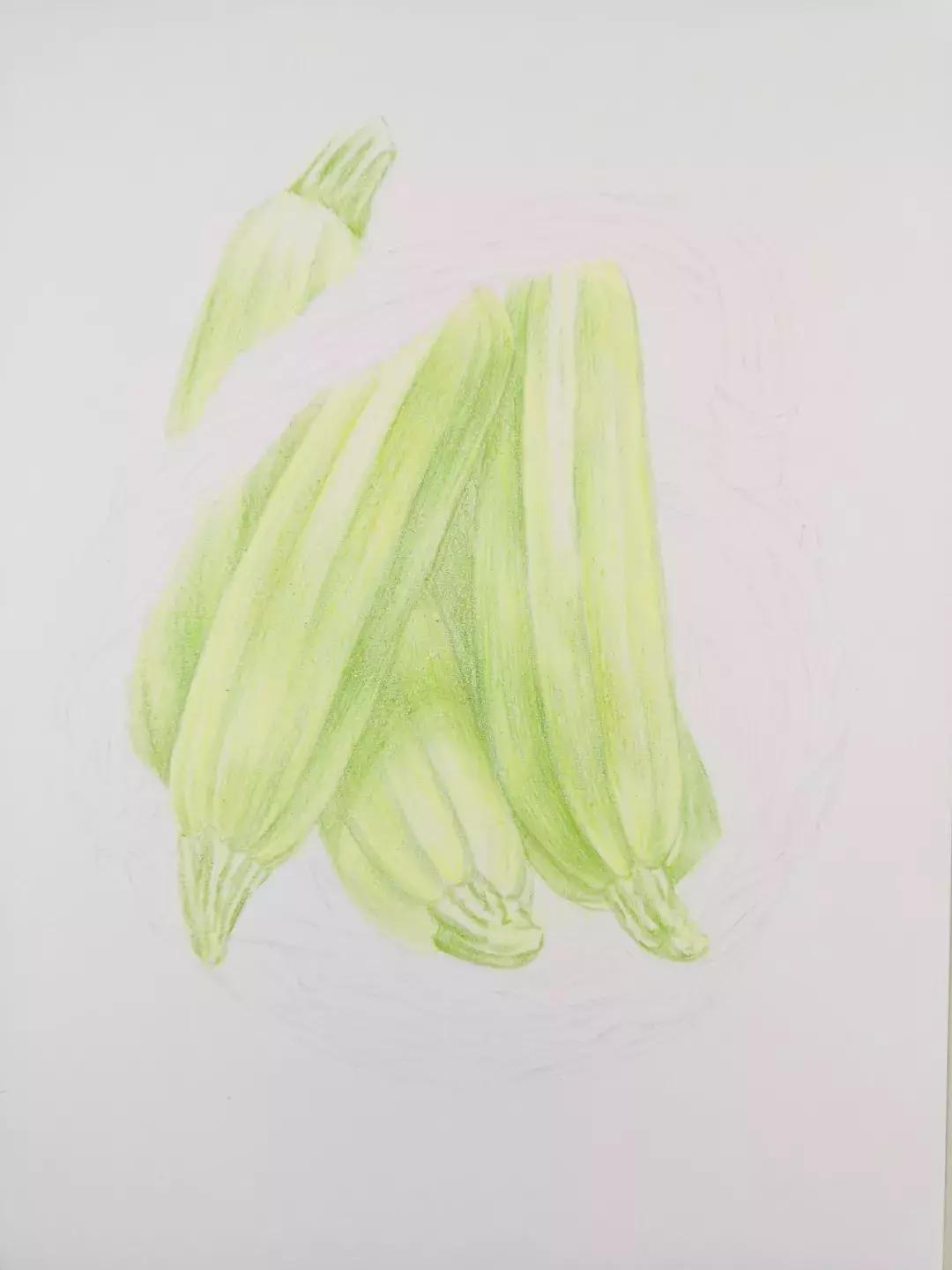 彩铅入门教学叠色,立体彩铅入门基础