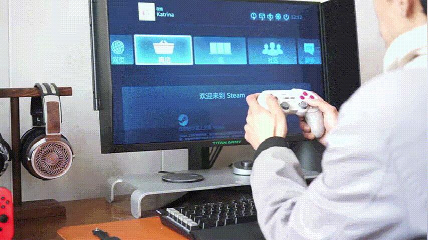 八位堂pro2与switch手柄,游戏玩家必备外设