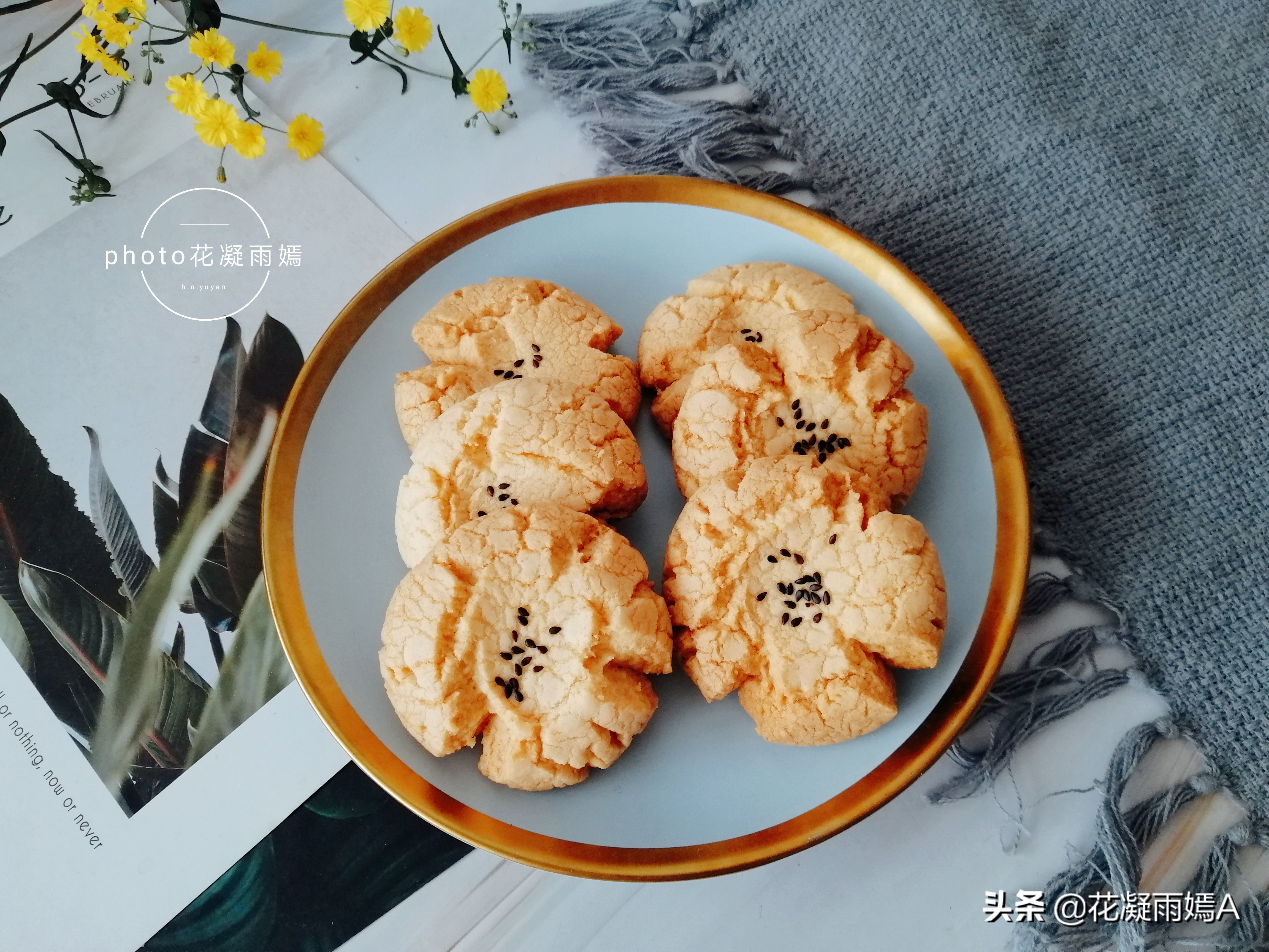 不用面粉的桃酥做法,桃酥没有低筋面粉可以做吗