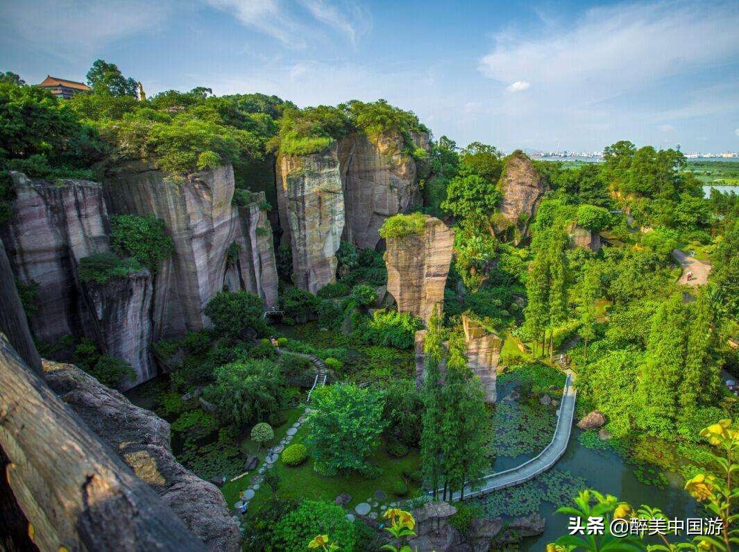 莲花山景区视野,今日广州莲花山风景区