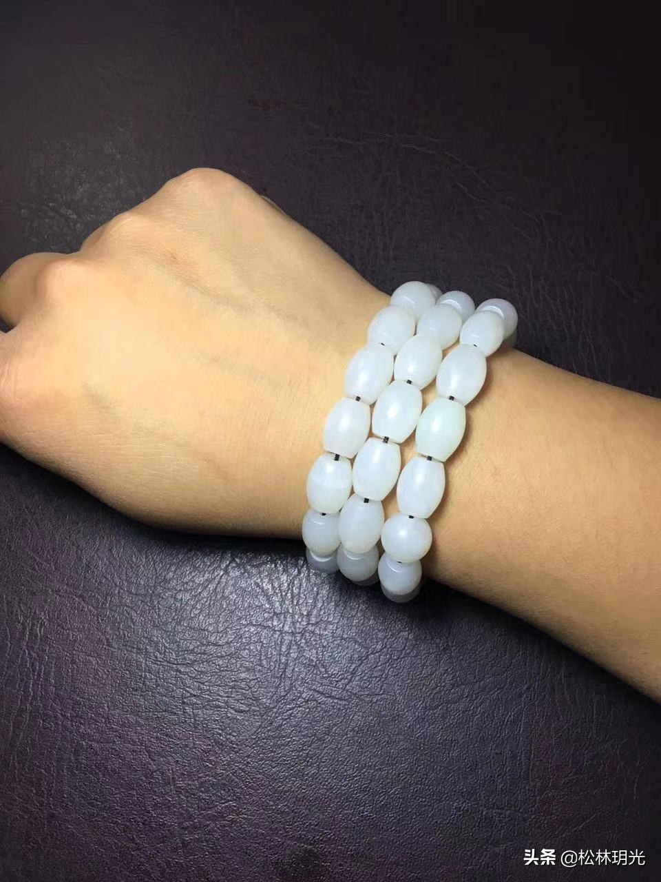 算盘珠手串可以配直切珠吗,足金算盘珠配直切珠