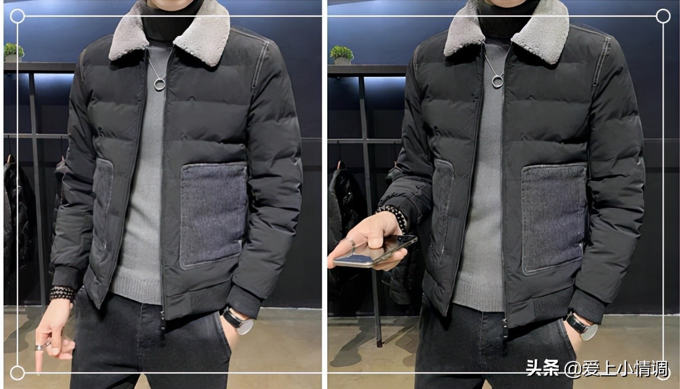 男士棉服外套连帽子,老爷车男士棉服外套