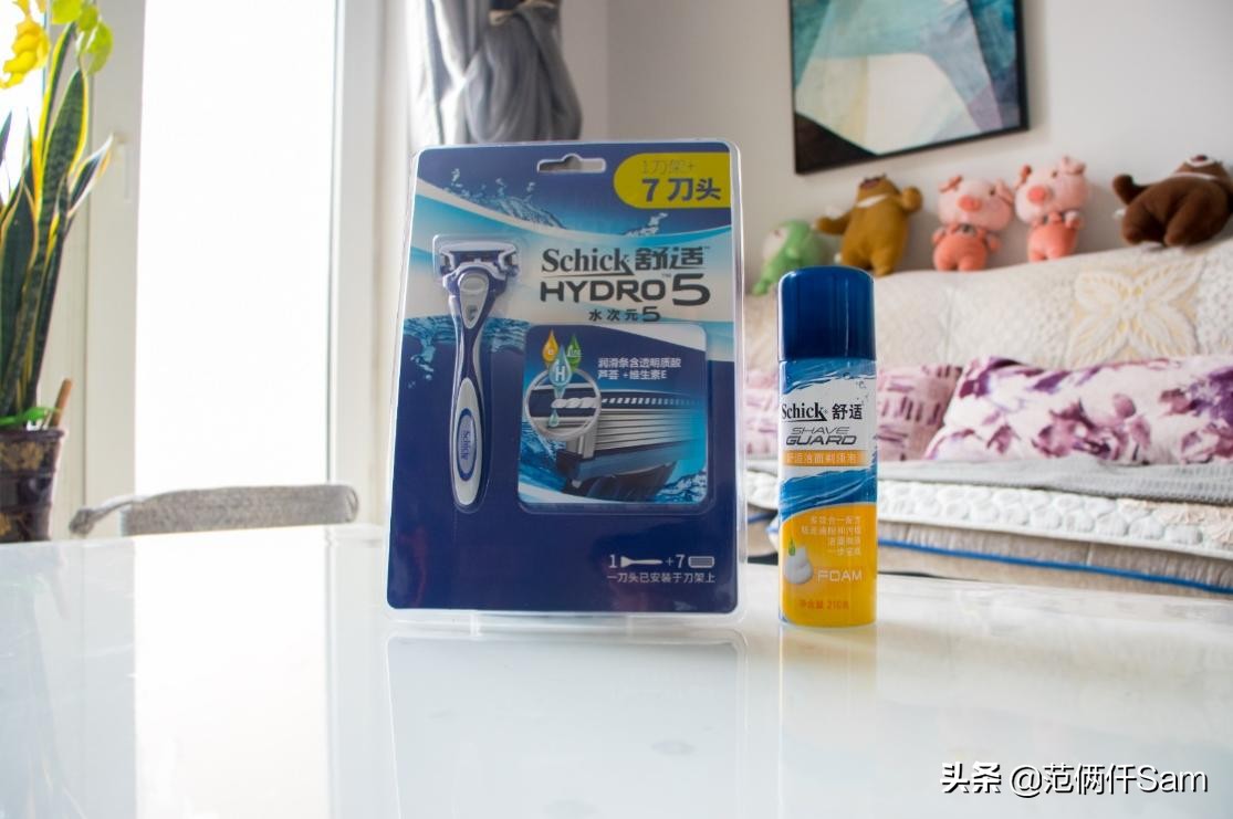 舒适5水次元剃须刀测评,spc高端护肤