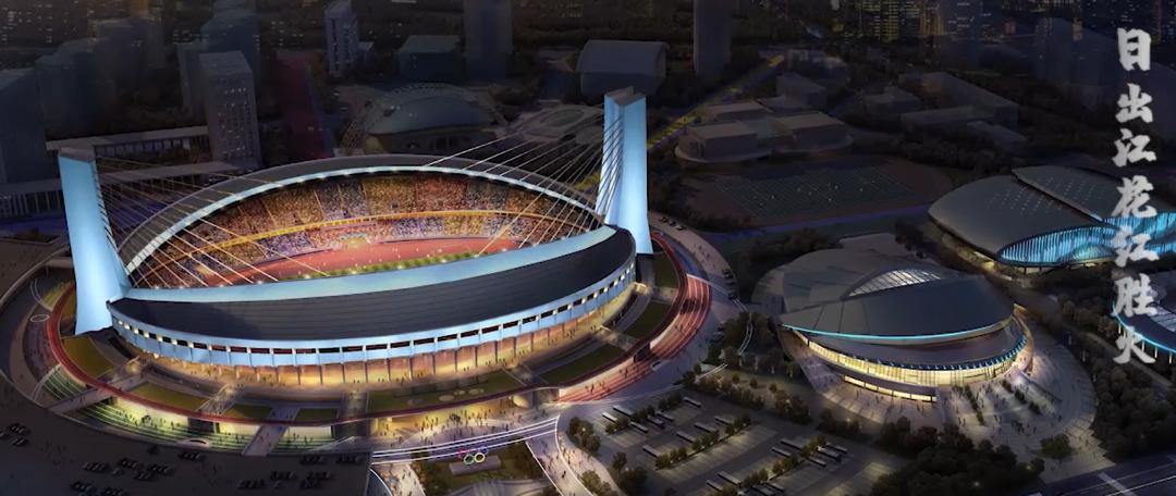 杭州黄龙体育中心空中跑道图片,浙江黄龙体育中心空中跑道