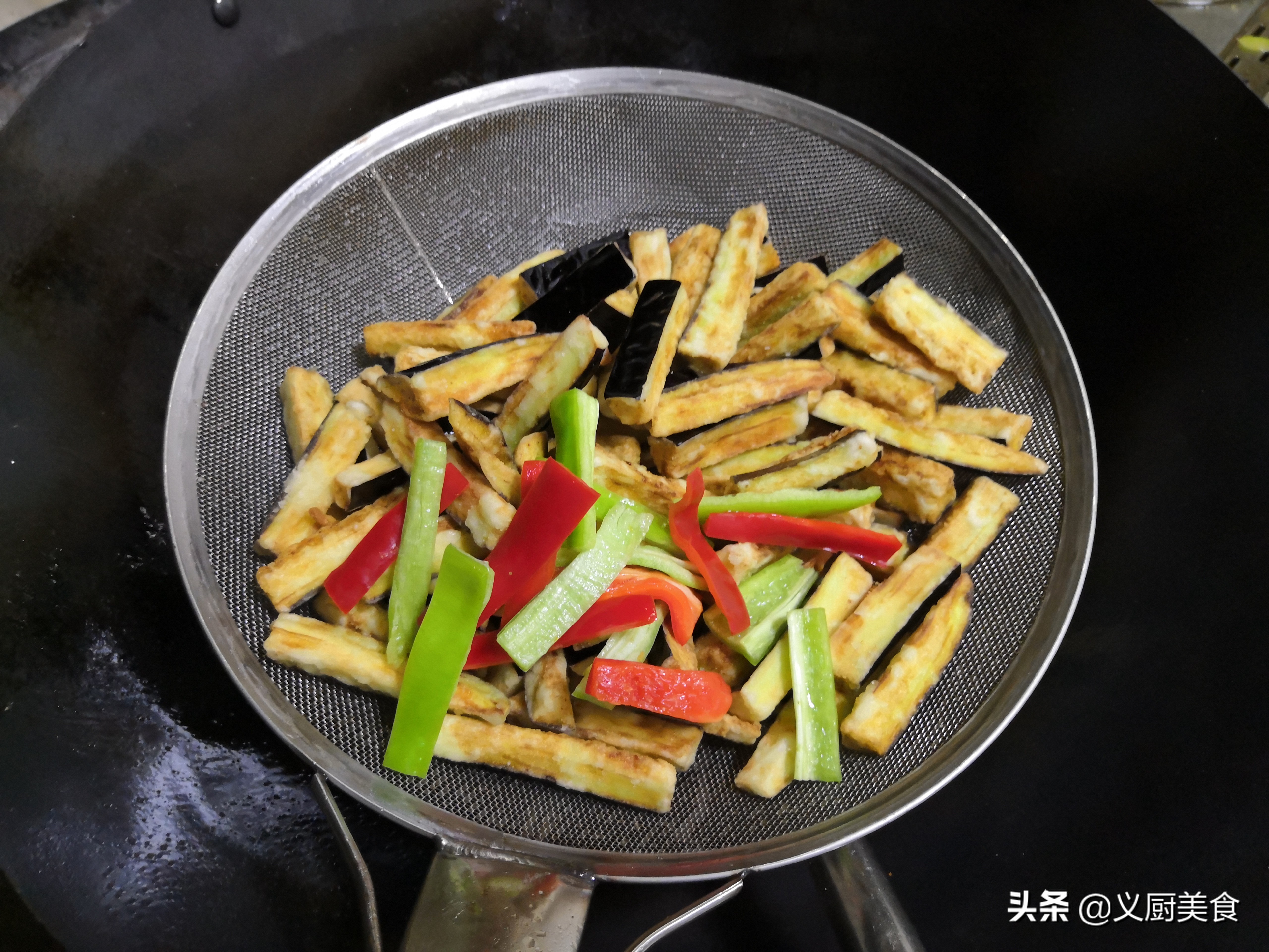 风味茄条饭店正宗做法,风味茄条做法料汁