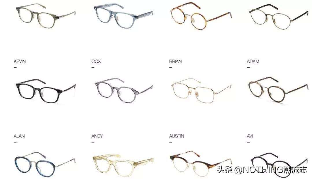 日本视力矫正眼镜,日本眼镜十大名牌