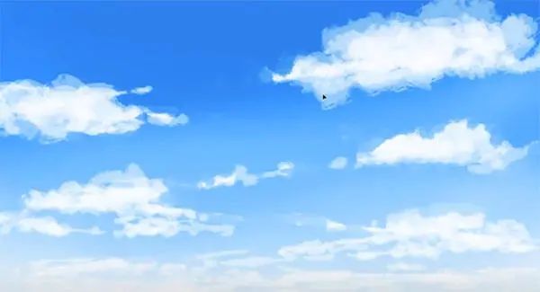 刮刀怎么画云,10种云怎么画