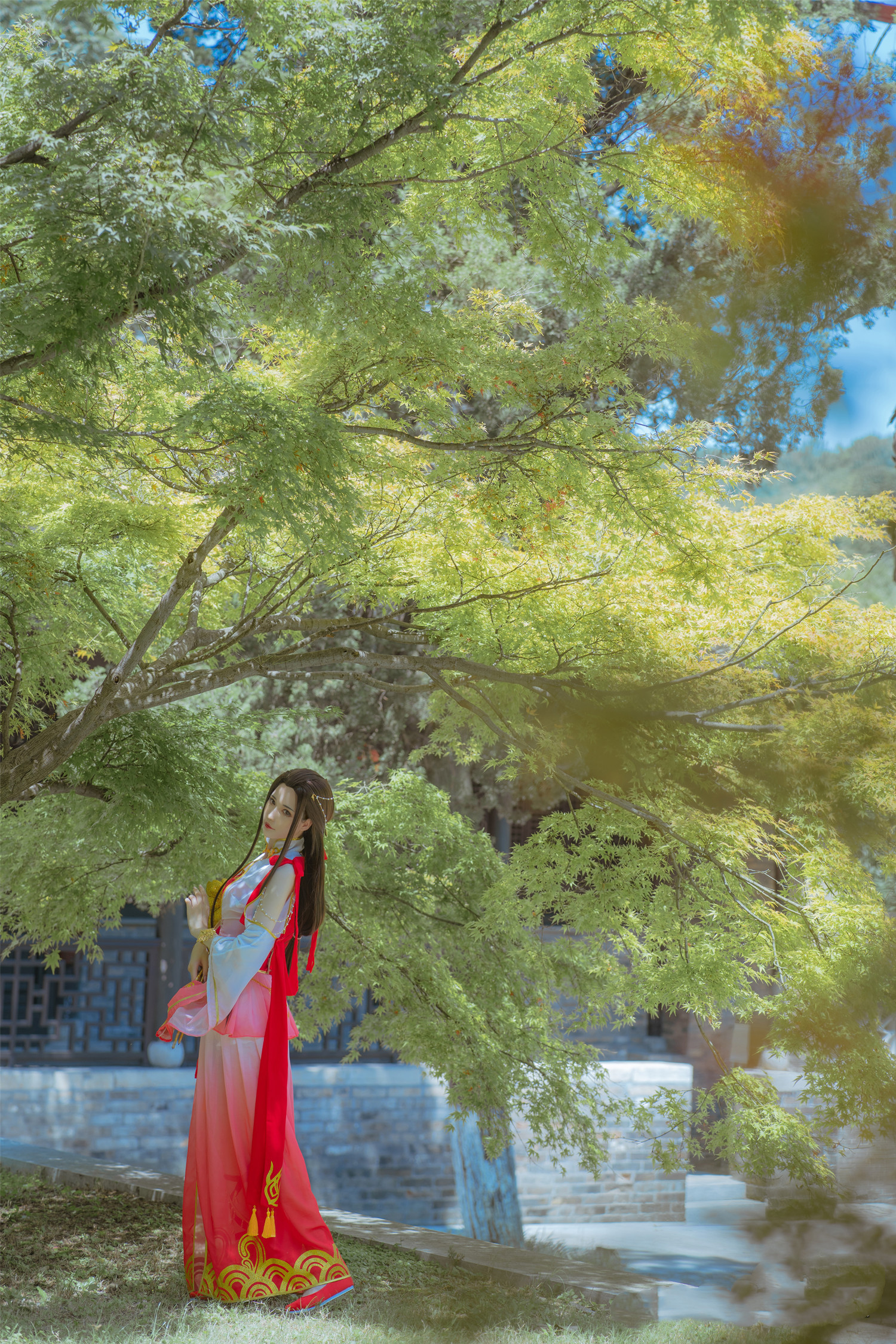 天涯明月刀白衣公子羽cos,天涯明月刀cosplay太白