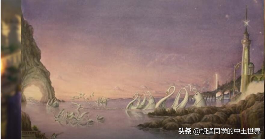 中土第一纪元最强的精灵王国,中土世界第一纪元高清地图