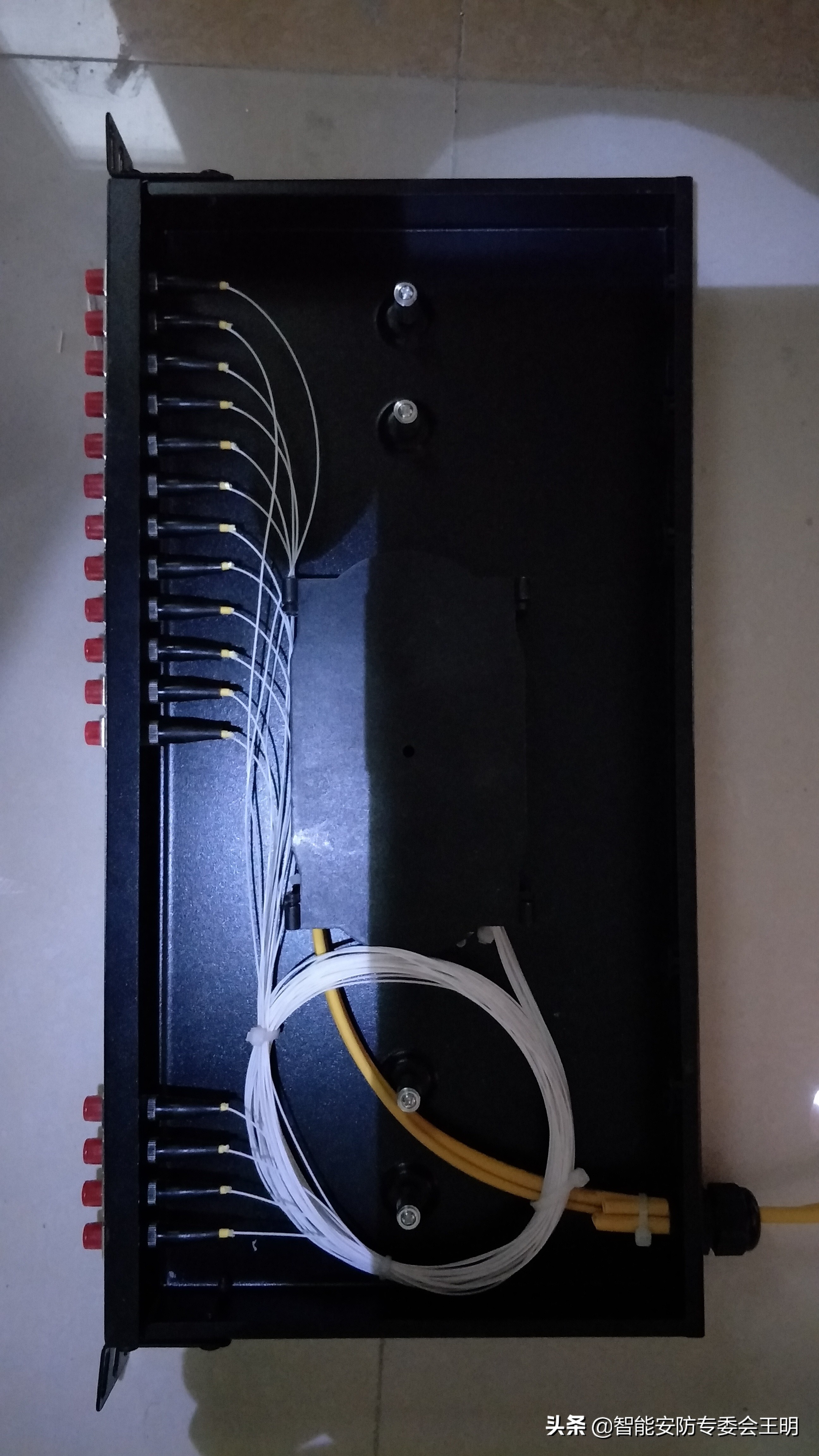 新型光纤熔接施工案例,风电场光纤熔接图纸