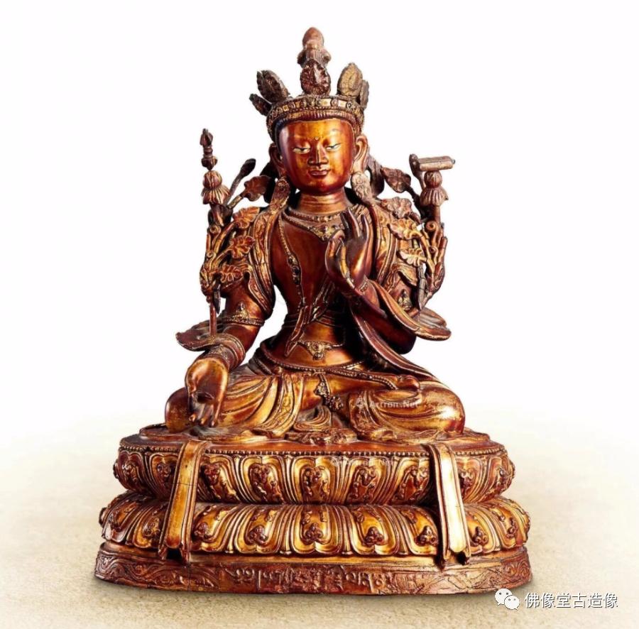 铜鎏金佛造像拍卖最高纪录,传统文化鎏金佛造像精准估价