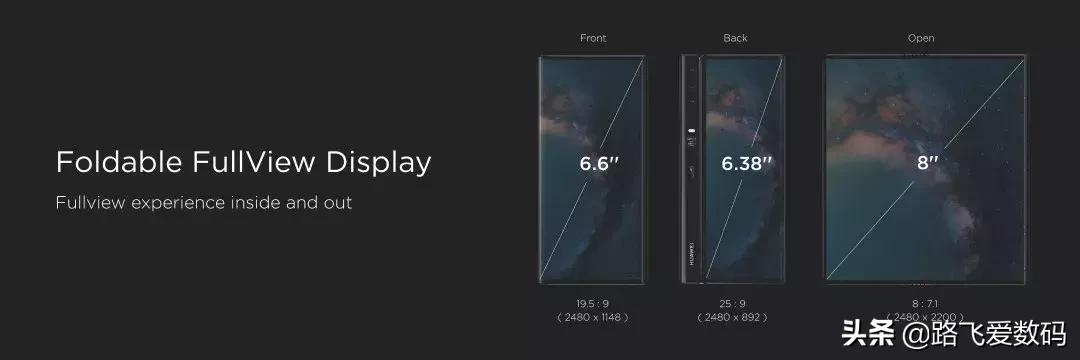 华为5G折叠手机HUAWEIMateX震撼发布，2299欧元再掀价格风暴