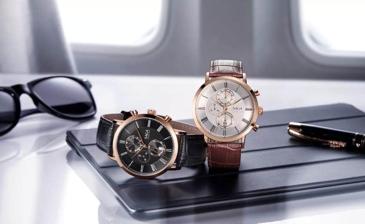 saga世家手表天猫,SAGA世家品牌手表女士石英腕表