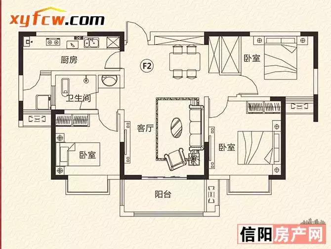 信阳70万左右的房子二手房,信阳市区房价3000左右