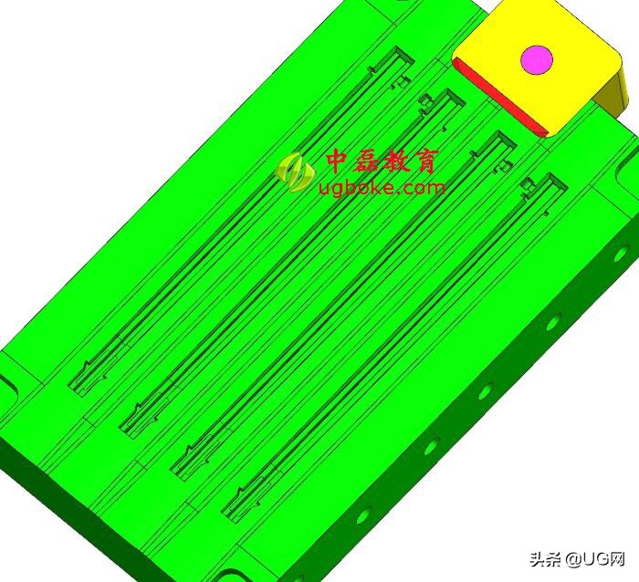 塑料圆柱模具结构,塑料薄壁模具结构