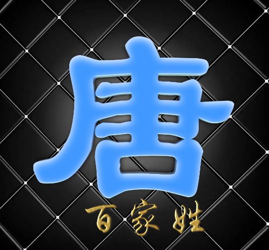 富有艺术性的百家姓字体,黑体字体设计百家姓