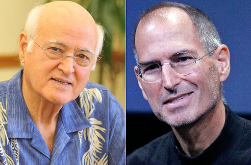 苹果公司创始人乔布斯在银幕演讲,苹果创始人乔布斯个人简介