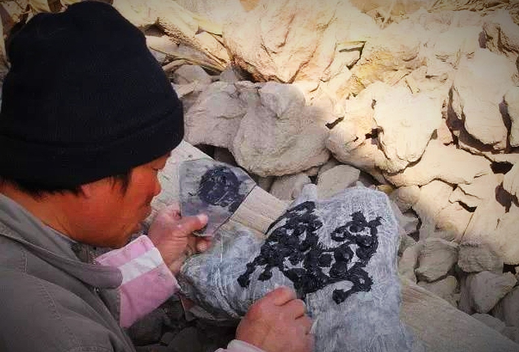 灵璧石做假有些什么方法,造假灵璧石