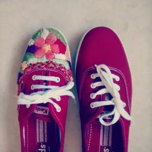 小白鞋怎么改好看,小白鞋变颜色教程