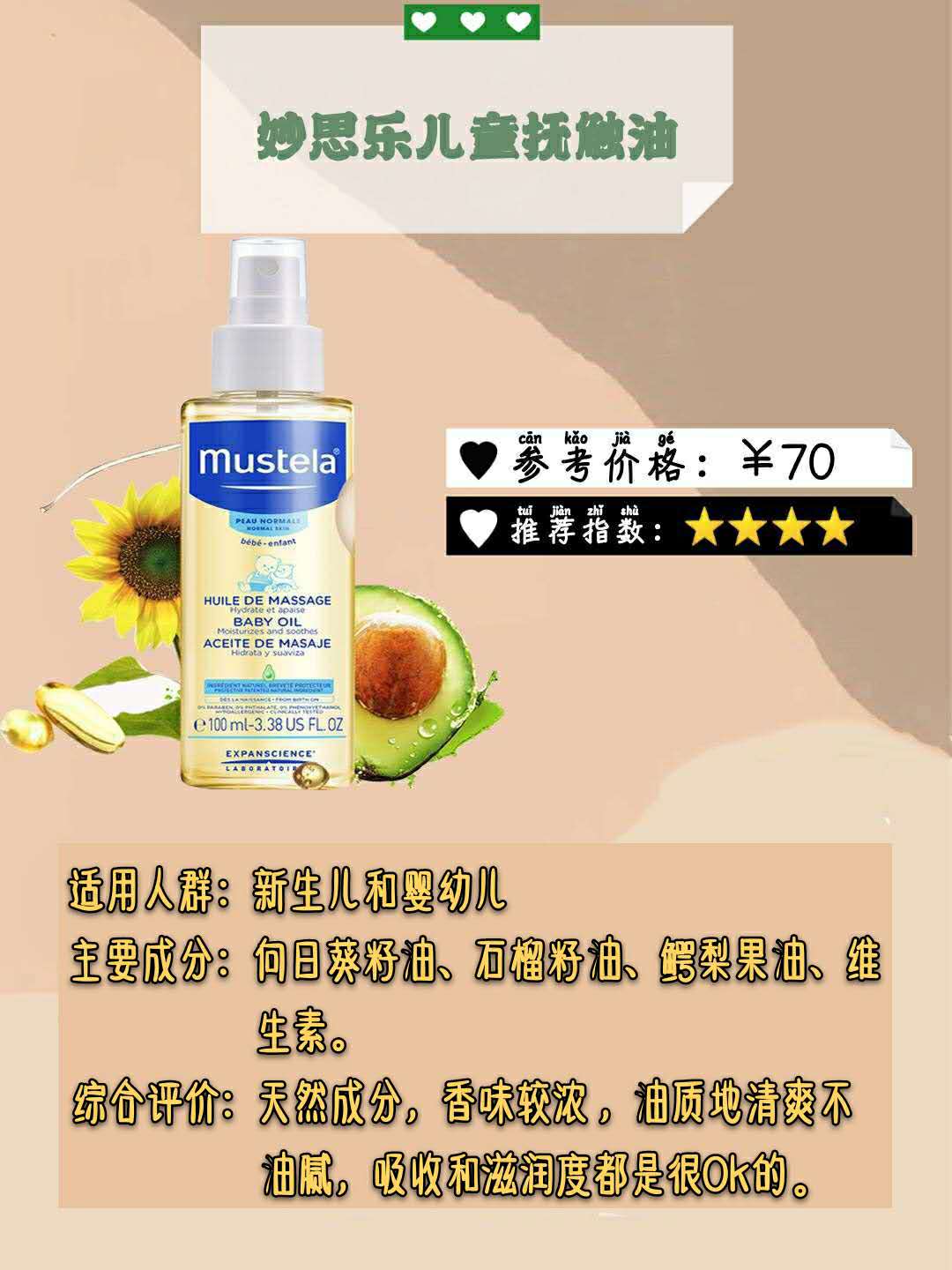 新生儿抚触油测评特福芬,婴儿用哪一款抚触油比较好