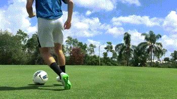 足球教学小罗,小罗过人vs迪马利亚过人