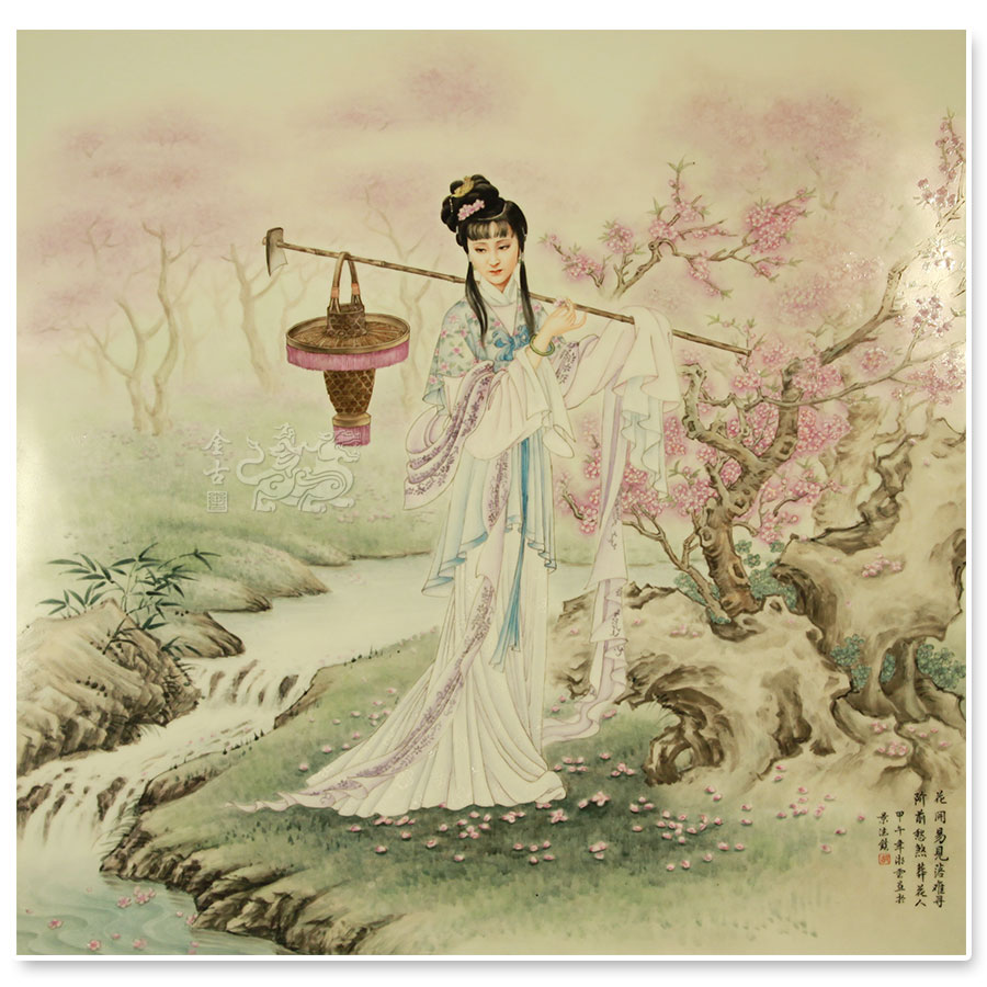 红楼梦原著中的黛玉和宝钗扑蝶,黛玉葬花对红楼梦有什么暗示