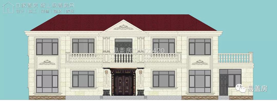 欧式面宽12米进深10米格局设计图,面宽13米进深10米3层挑空欧式别墅