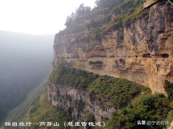 宁武芦芽山悬崖栈道,太原出发芦芽山马仑草原自驾路线