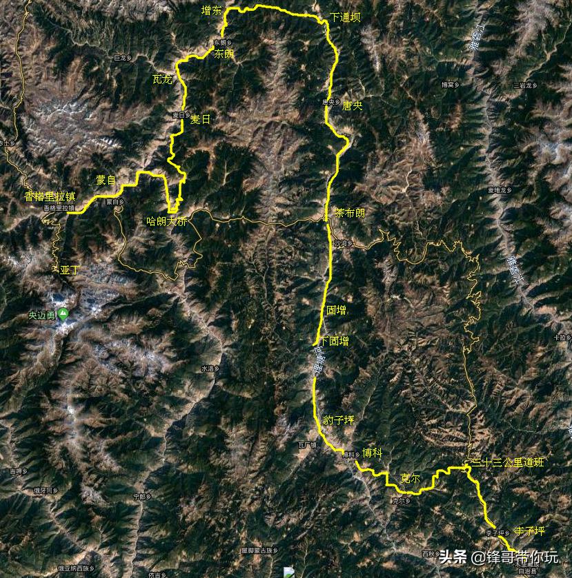 木里至亚丁自驾路线及路况,木里到亚丁自驾游最佳路线