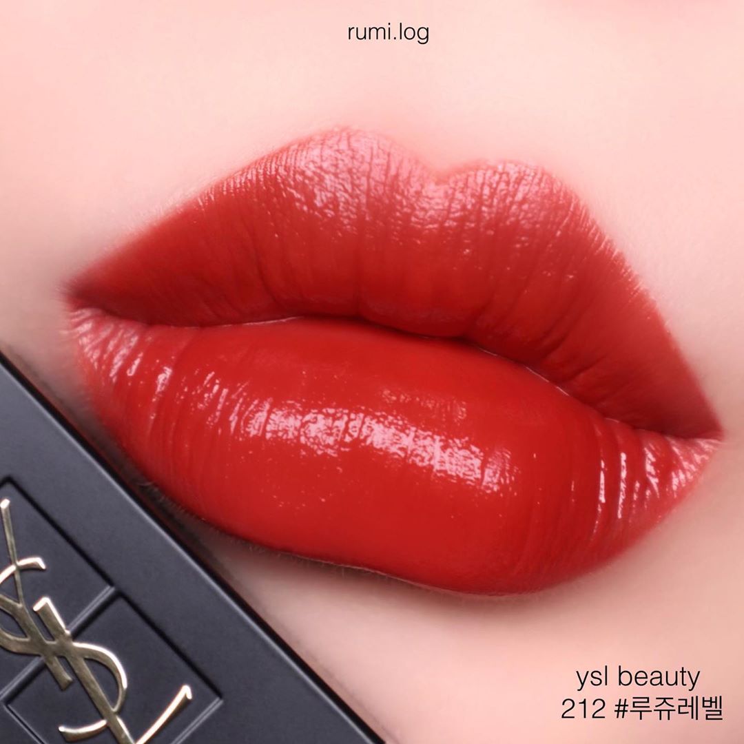 偷心口红试色推荐,正品变色口红唇膏韩水仙