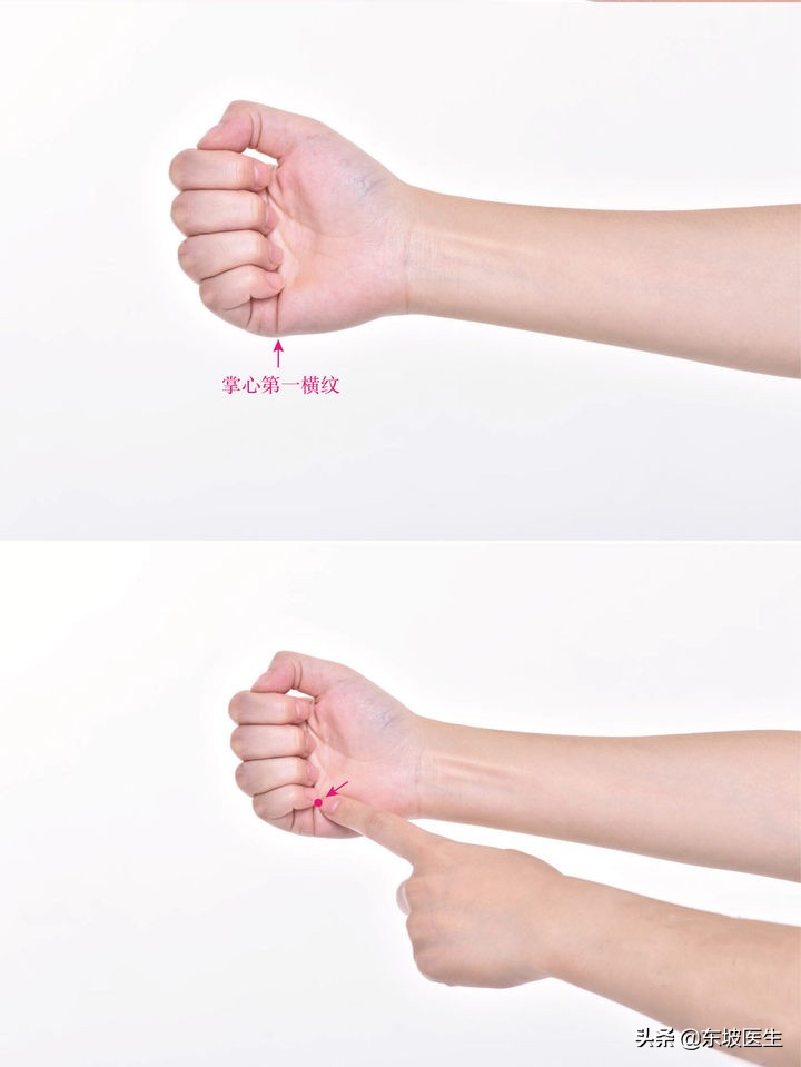 手少阴心经腕横纹尽头的穴位名称,手少阴心经循行与主治