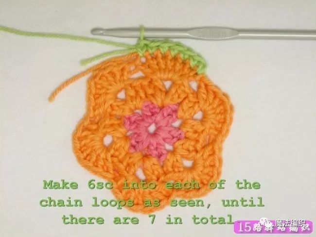 钩针足球教程图解,钩针编织足球的教程