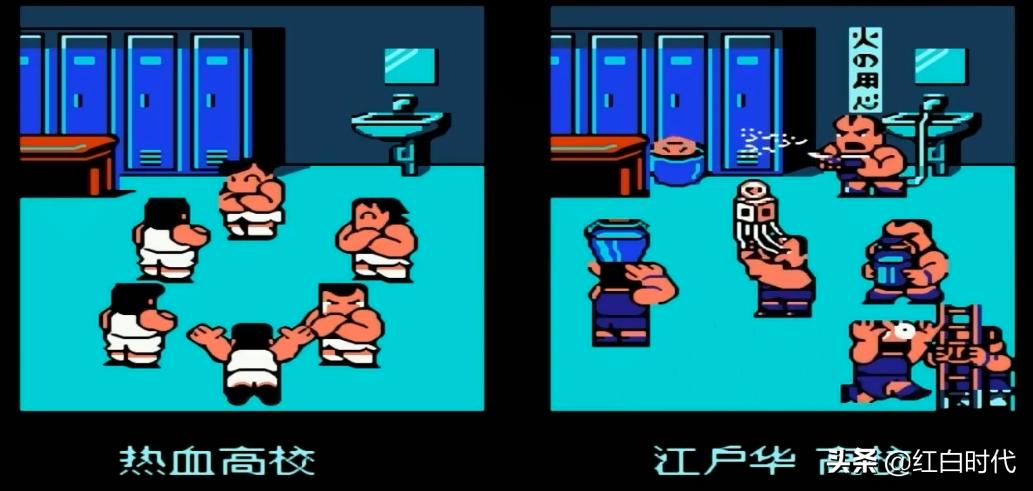 热血国夫背景故事,热血系列故事