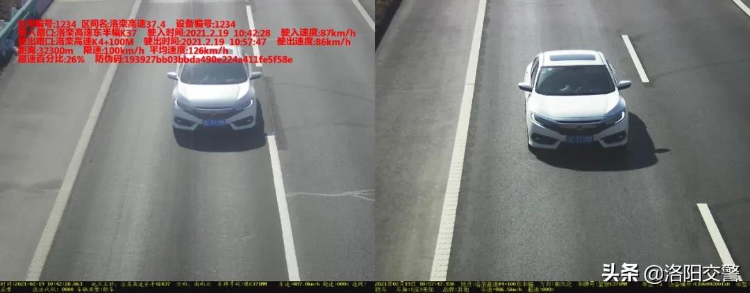 洛阳违章限行曝光,洛阳超速怎么处罚