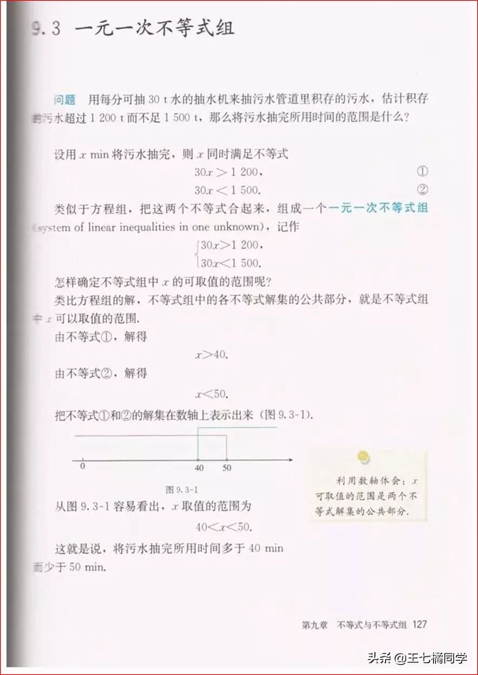初中数学七年级下册教学视频,初中数学七年级下册同步练习册