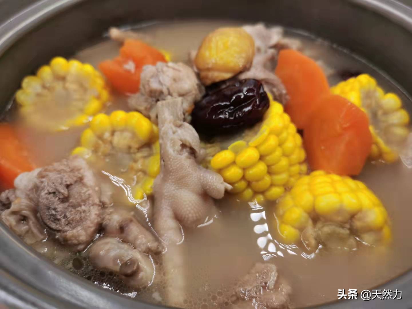 广东板栗骨头汤的做法,排骨靓汤家常煲汤大全