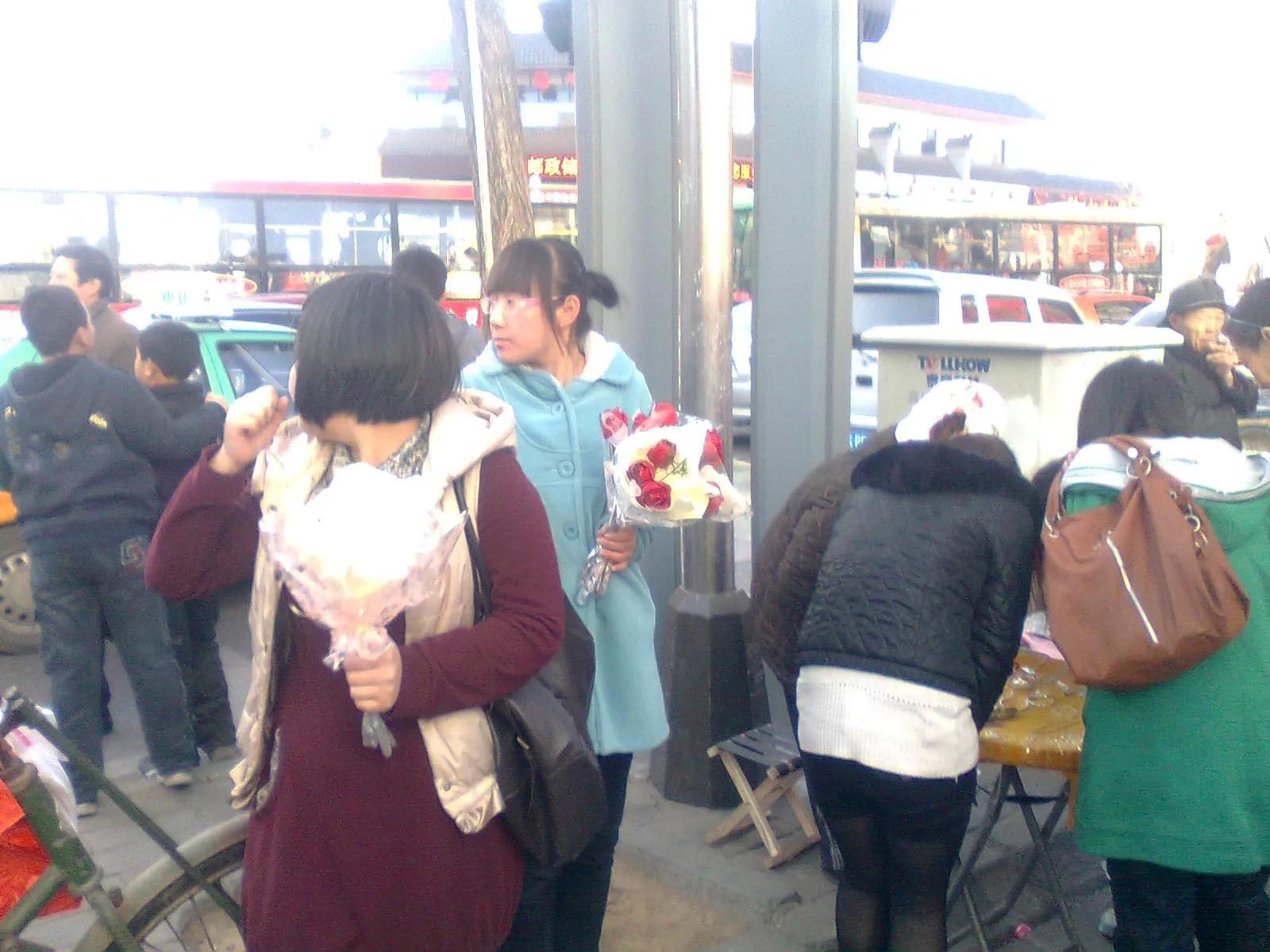 榆林城区街拍,陕西榆林街拍