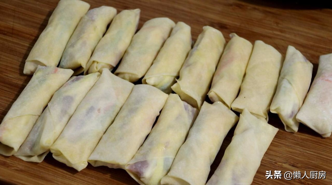 春天春卷的制作过程,春卷怎么吃好吃又简单