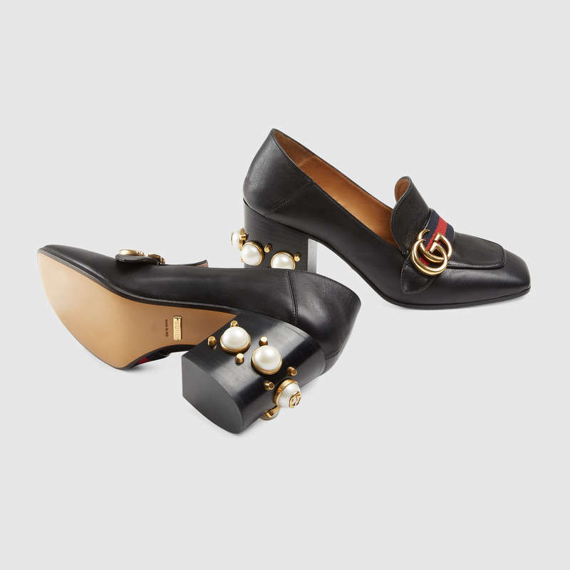 奢侈品鉴定gucci小白鞋,gucci珍珠鞋有几款