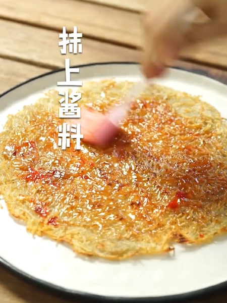 在家就能做的简单甜煎饼,无油快手煎饼家常做法