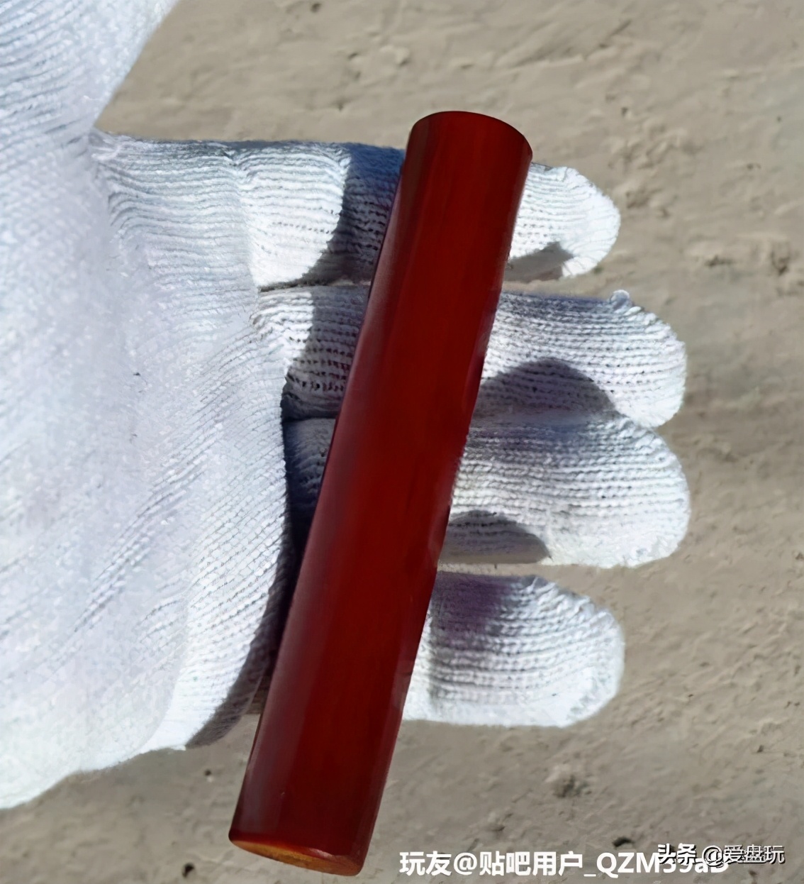 实心竹手把件怎么盘养,如何把竹子盘变色