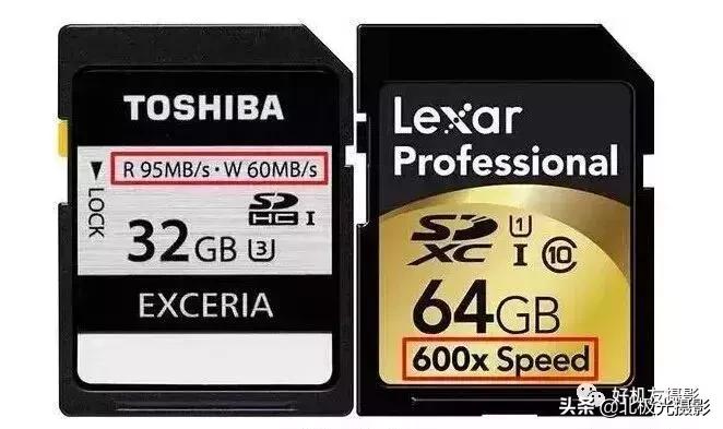 存储卡标识图解,存储卡的种类及形状