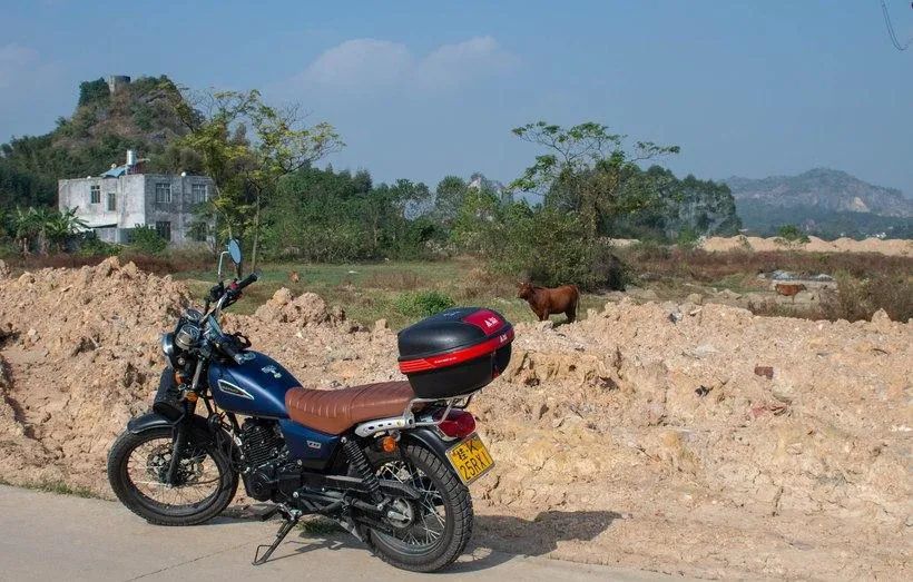 大阳150踏板摩旅进藏,大阳adv150长途摩旅西藏