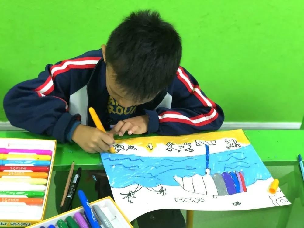 东方童画美术培训学校周村店,东方童画少儿美术淄博印象汇店