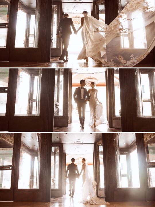 赫本风罗马风情婚纱照,古罗马风格婚纱照风格