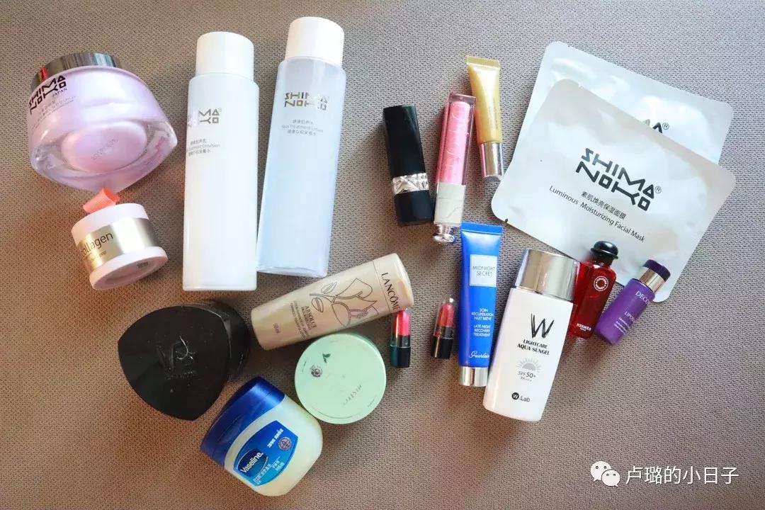 没这10样产品,我根本不敢出门!外出旅行化妆包大公开