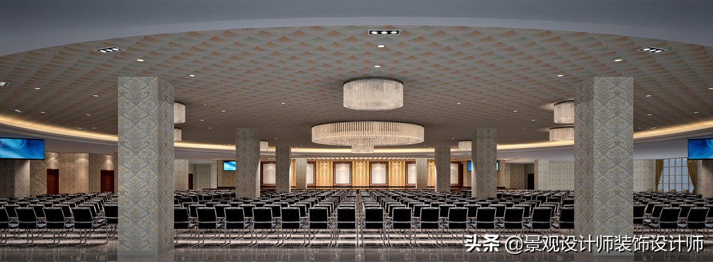 多功能厅设计案例参考图,家庭多功能厅装修效果图