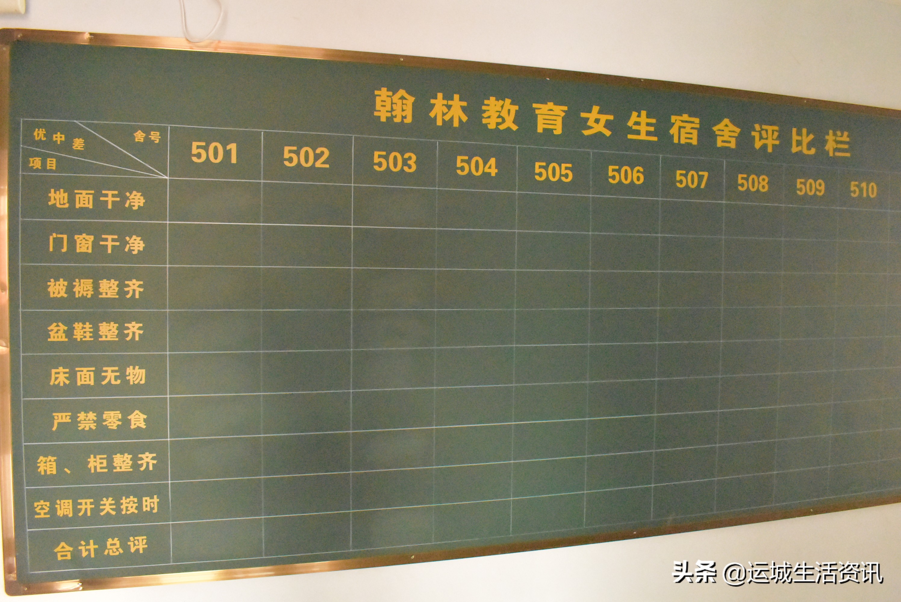 山西运城翰林教育：堂清，天清、周测、月考，八到位教育新理念